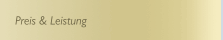 Preis & Leistung